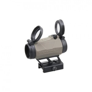 Kolimátor Vector MAVERICK-IV 1X20 MINI RUBBER ARMORED REFLEX SIGHT SOP FDE