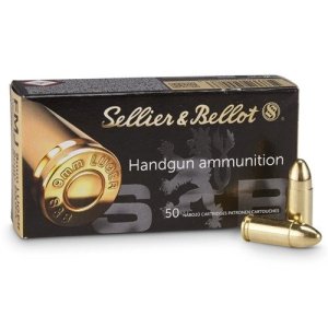 Náboje 9mm Luger Sellier & Bellot FMJ 124 gr